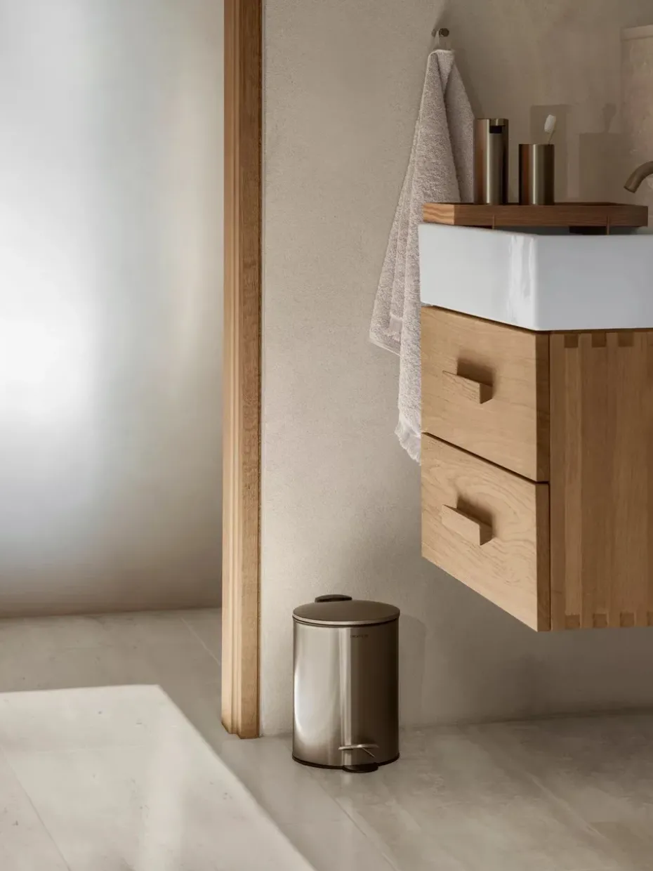 Tubo pedal bin 3 L, Brass