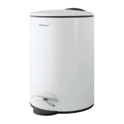 Tubo pedal bin 3 L, White