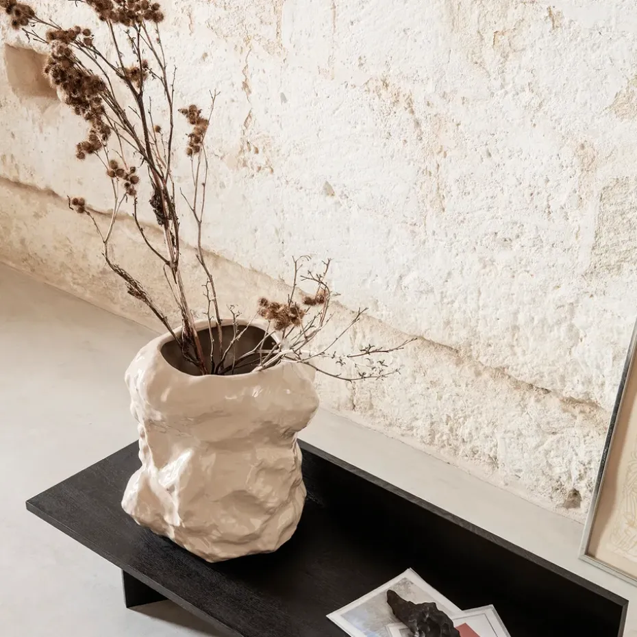 Tuck vase 34 cm, cashmere