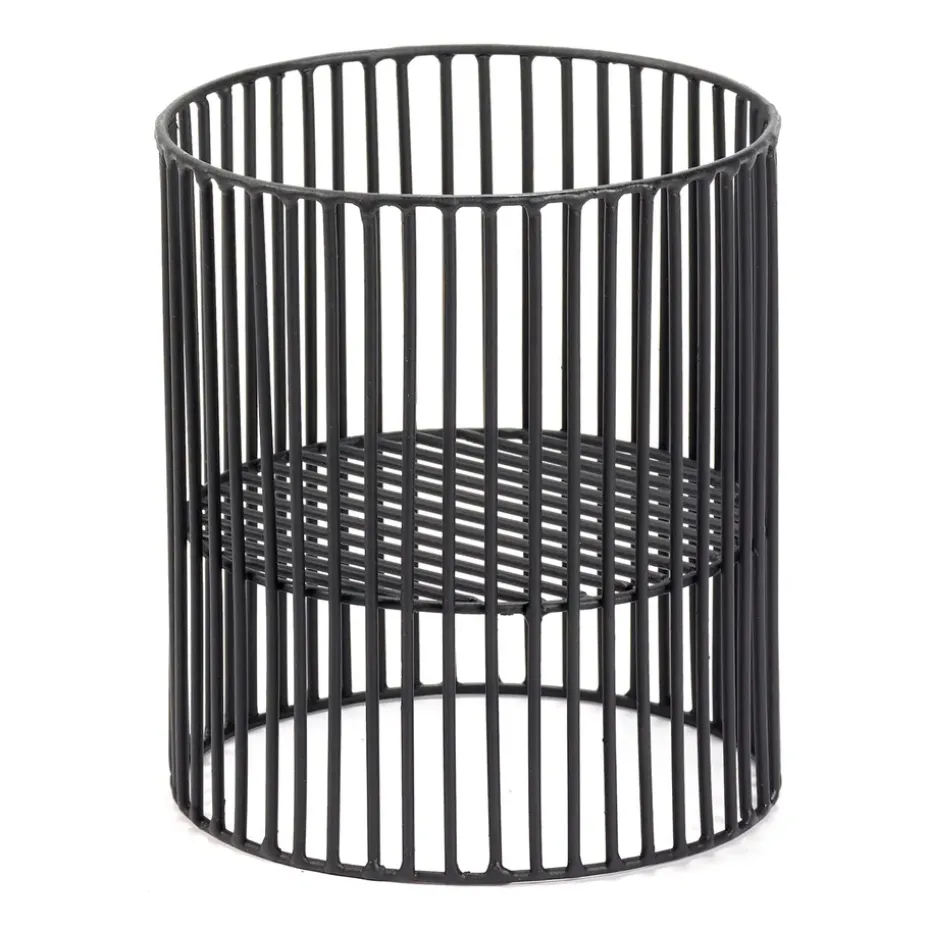 Turn basket 15 cm, Black