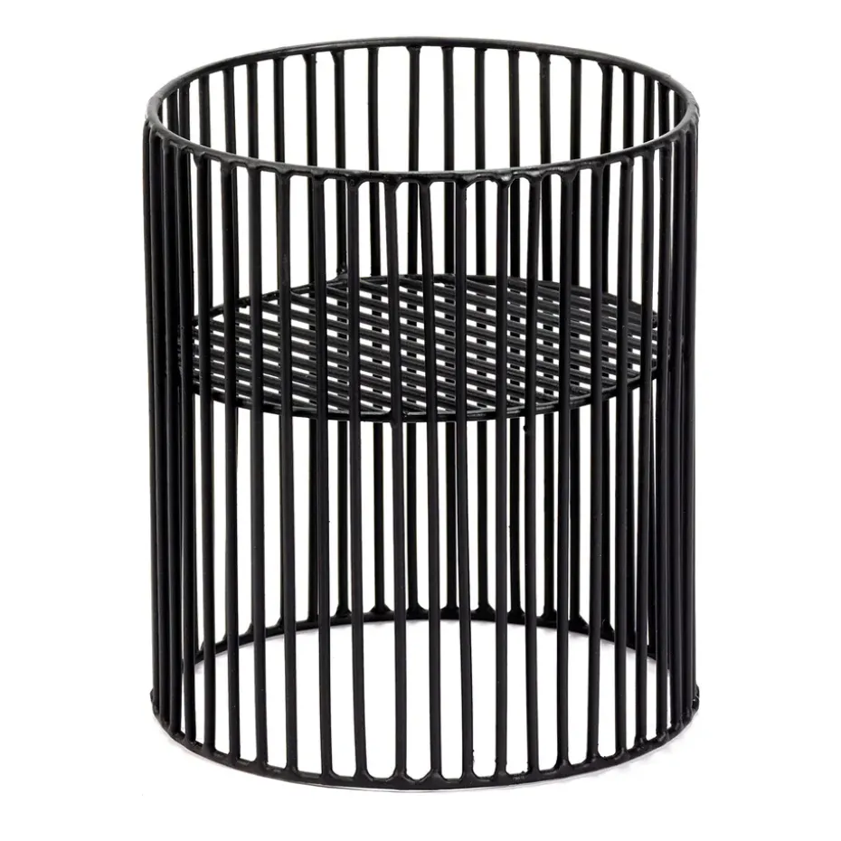 Turn basket 15 cm, Black