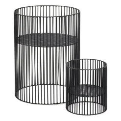 Turn basket 15 cm, Black
