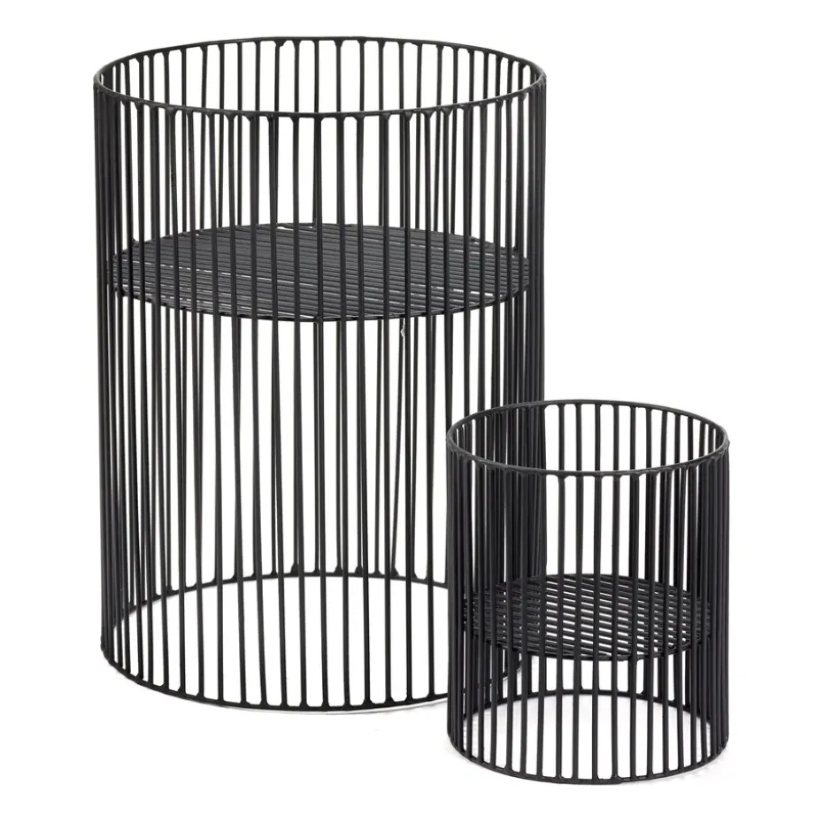 Turn basket 26 cm, Black