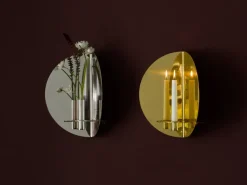 Twilight candle sticks wall, brass