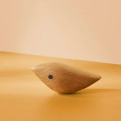 Twirling Bird decoration XL, Oak