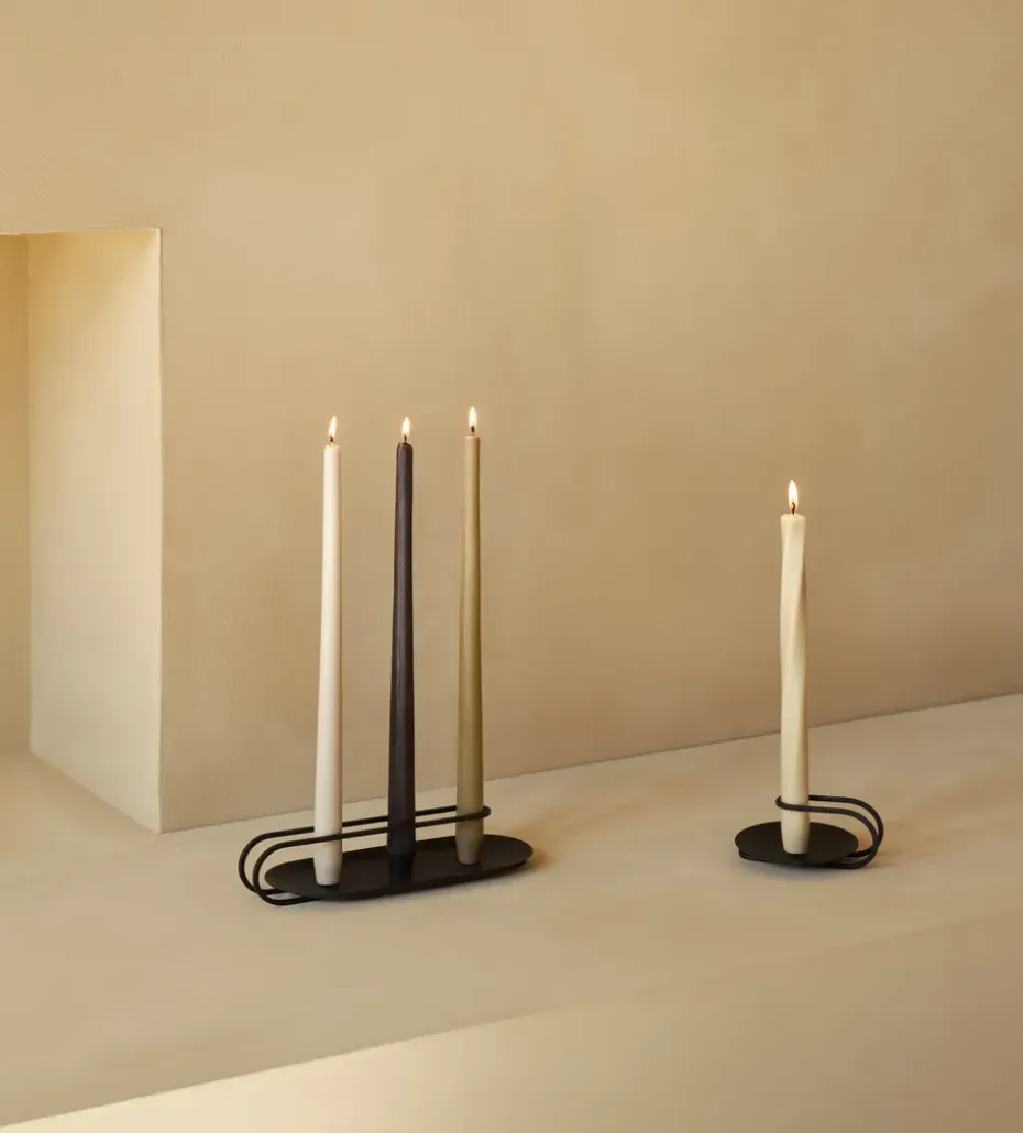 Twist light30 cm 4-pack, Ivory