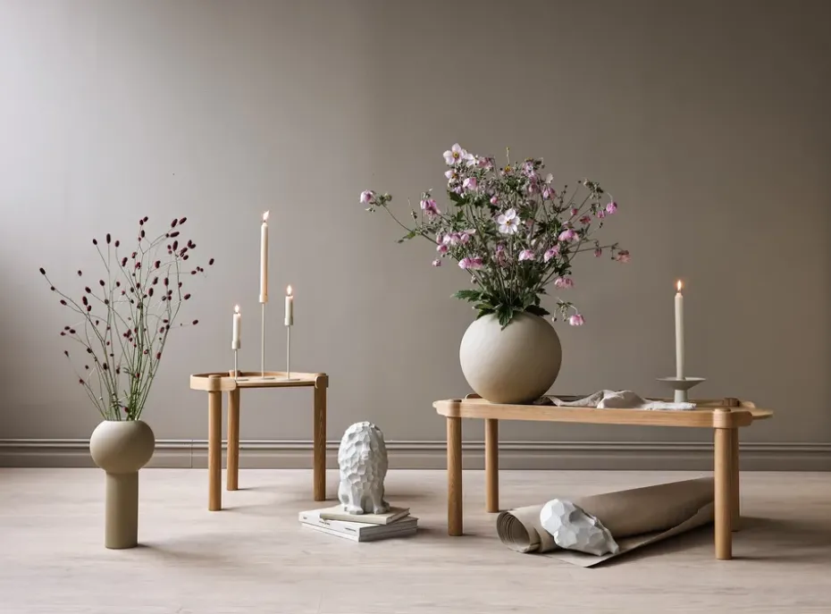 Uma candle sticks, Sand