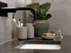 Ume soap dispenser, Taupe