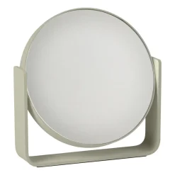 Ume table mirror with 5x magnification 19x19.5 cm, Eucalyptus