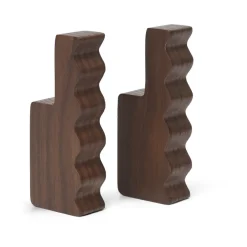 Unda hook 2-pack, Dark Brown