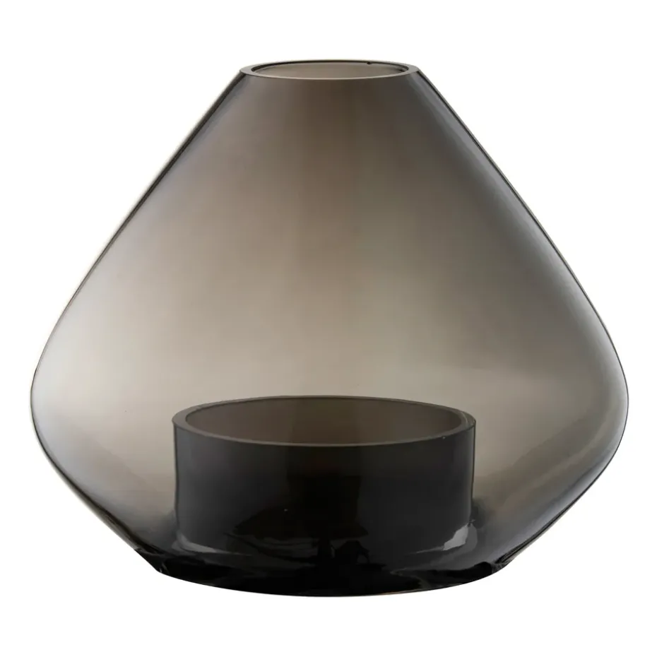 Uno lantern-vase 21 cm, Black