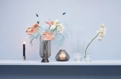 Uno lantern-vase 12 cm, Black