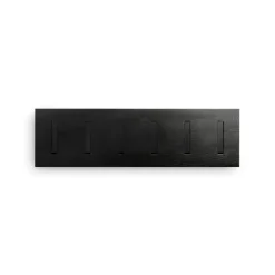 Utilitile wall hanger clothes hanger, Lacquered oak-black-large