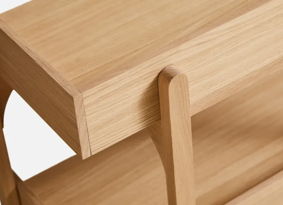 Utility shelf 82.5x84.5 cm, Oak