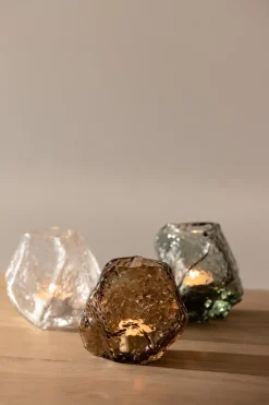 Valerie 12 tealight holders, Brown