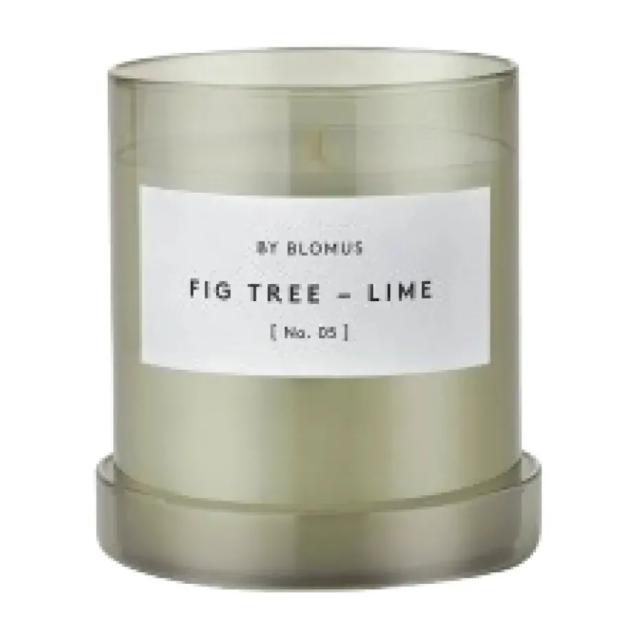 Valoa scented candle 45 hours, Fikon/Lime Agave Green