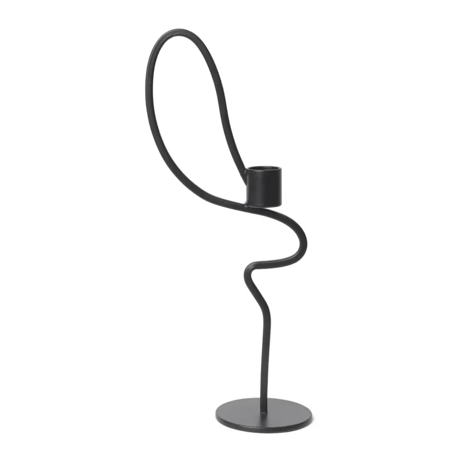 Valse candlestick high, Black