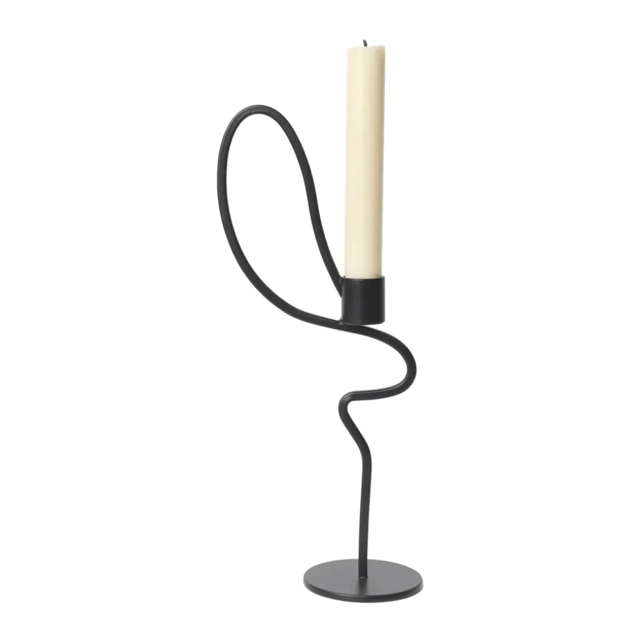 Valse candlestick high, Black