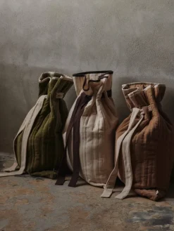 Vari quilted sack 50x70 cm, Velvet-khaki