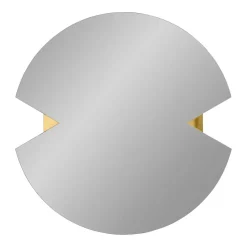 Verto mirror 70 cm, Black