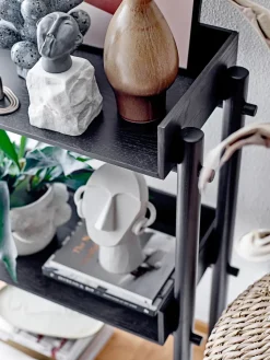 Vesla decoration 8.5 cm, Black