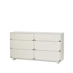 Vidja Dubbel chest of draws, Sand. 6 box