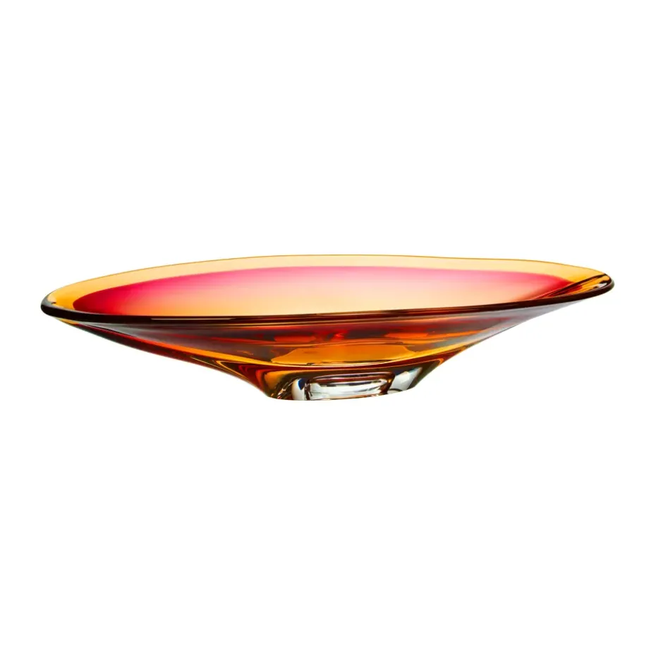 Vision saucer Ø52.5 cm, Pink-bärnsten