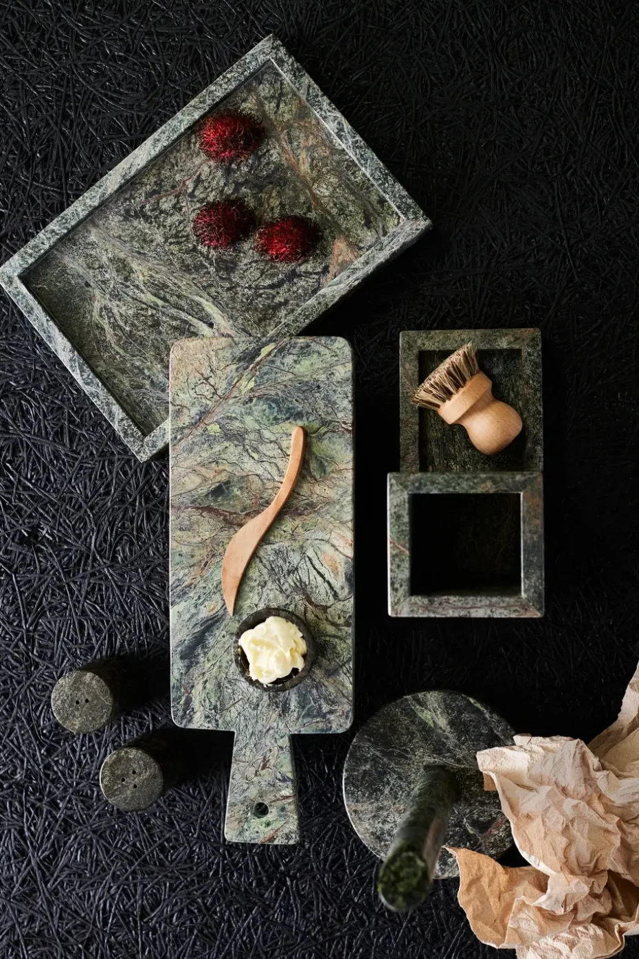 Vita decorative tray 20x30 cm, Seagrass
