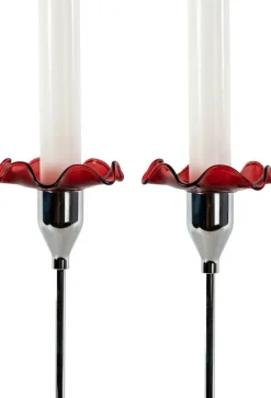 Viva candle cuff 2-pack, Burgundy