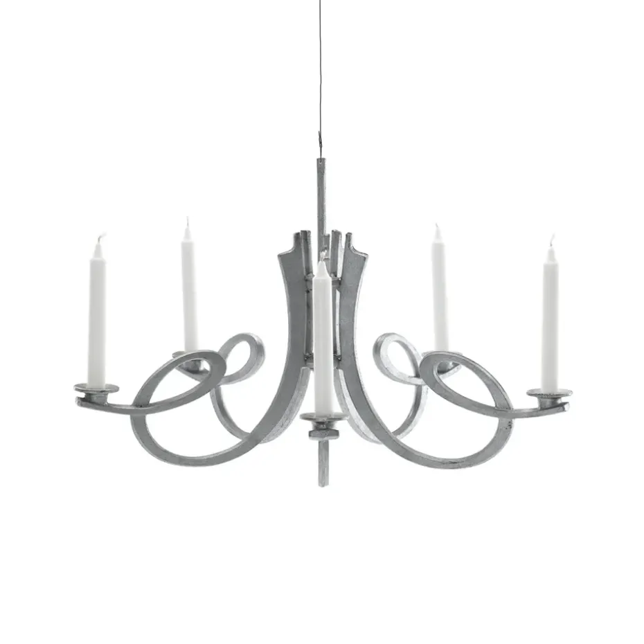 Volt chandelier, Aluminum