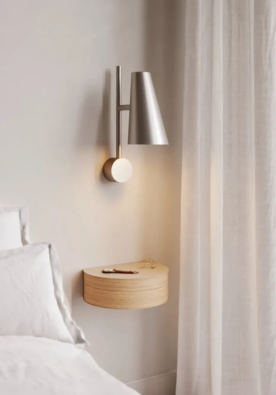Wallie shelf, Beige-oak