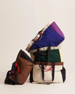 Weekend Bag Organic bag S, Brown multi