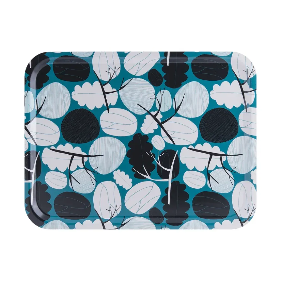 Winter Tree tray, 43 x 33 cm