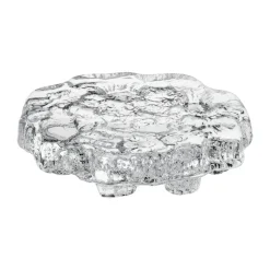 Wirkkala Ice platter art piece Ø13,5 cm, Clear