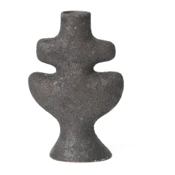 Yara candlestick small, Rustic Iron