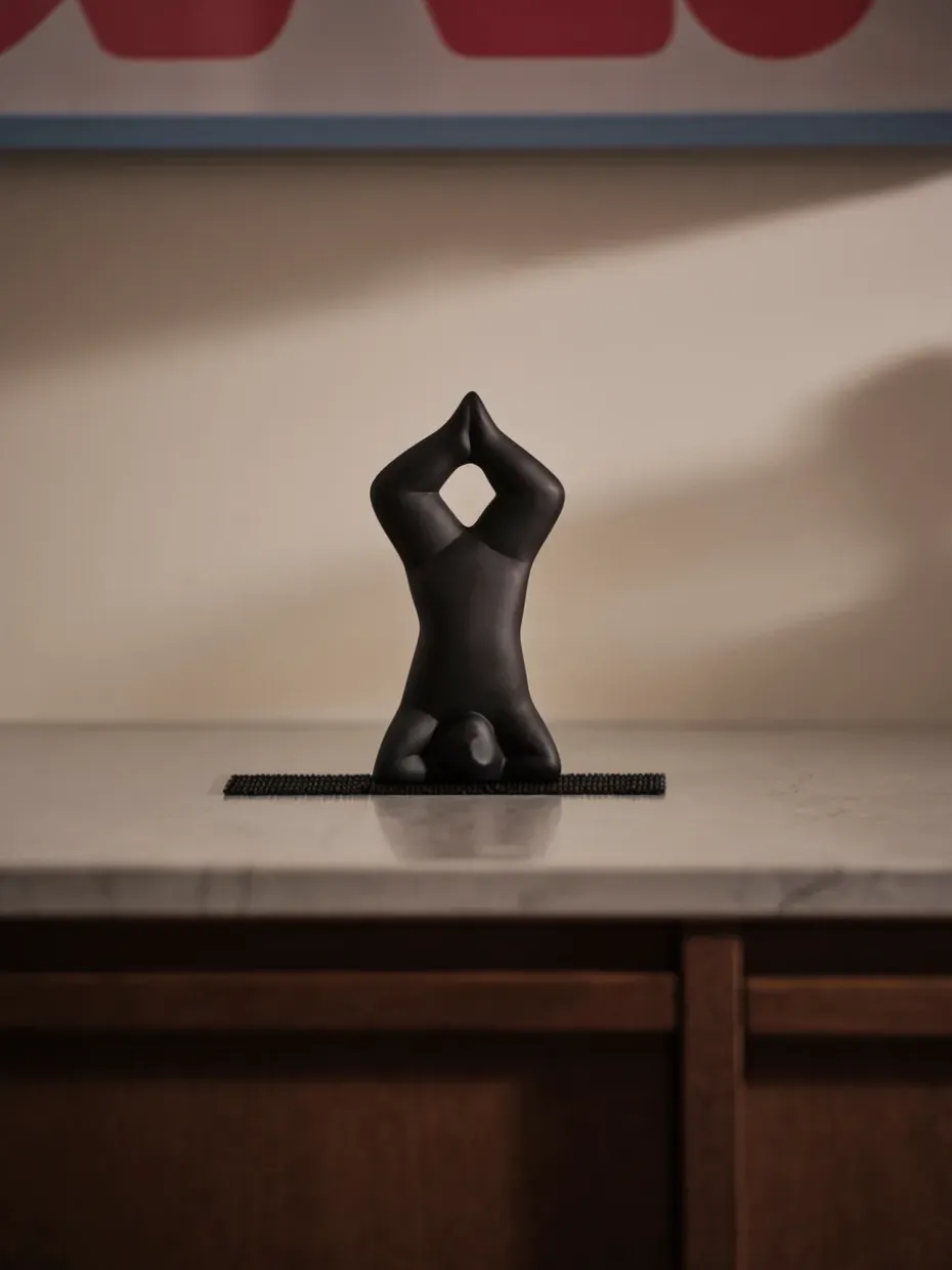 Yoga decoration no. 3, Black