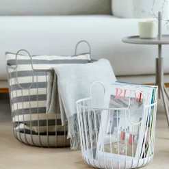 Zone Inu basket, Soft grey, large