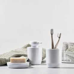 Zone Suii soap dish, white