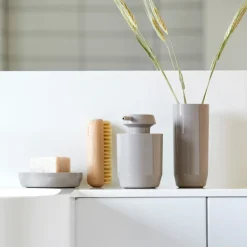 Zone Suii toothbrush mug 14 cm, taupe